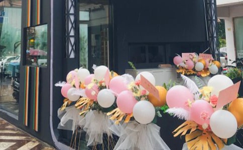 公司开张大吉送花篮祝福语通用