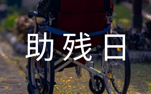 小学助残日活动总结